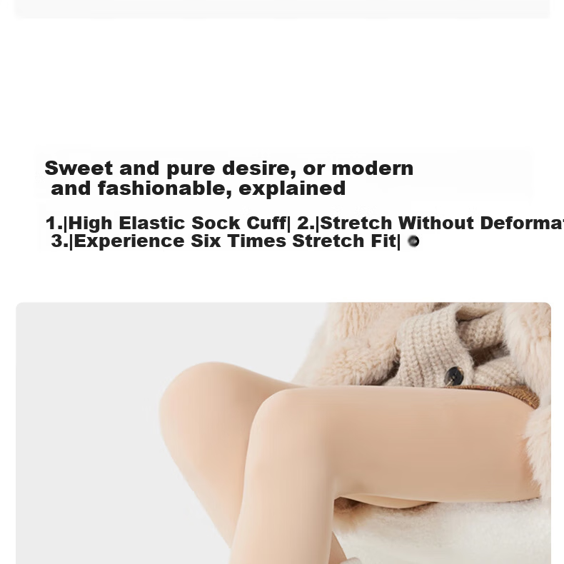 JKN Skin Tone Light Leg Magic Summer Thin Nude Concealing Skin-Enhancing Anti-Snag Flesh-Colored Sheer Tights Pantyhose 37