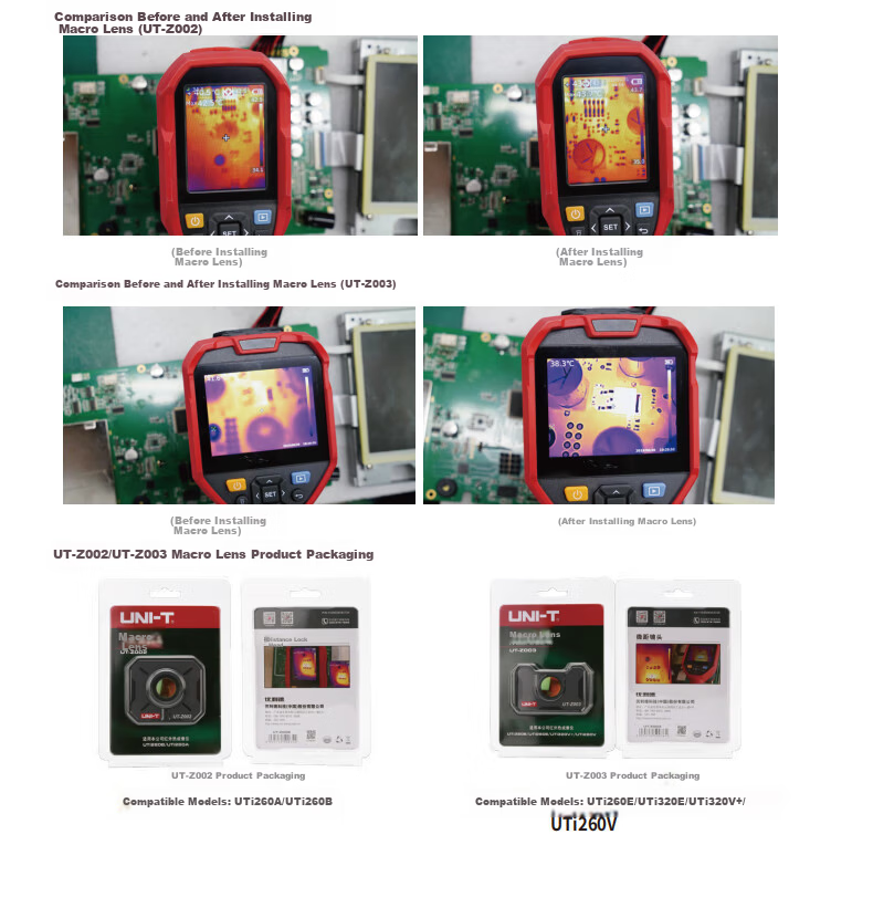 UNI-T UTi165B+ Infrared Thermal Imaging Camera Night Vision Device High-Definition Thermal Imager Temperature Measurement Underfloor Heating Water Leak Power Detection Instrument 13