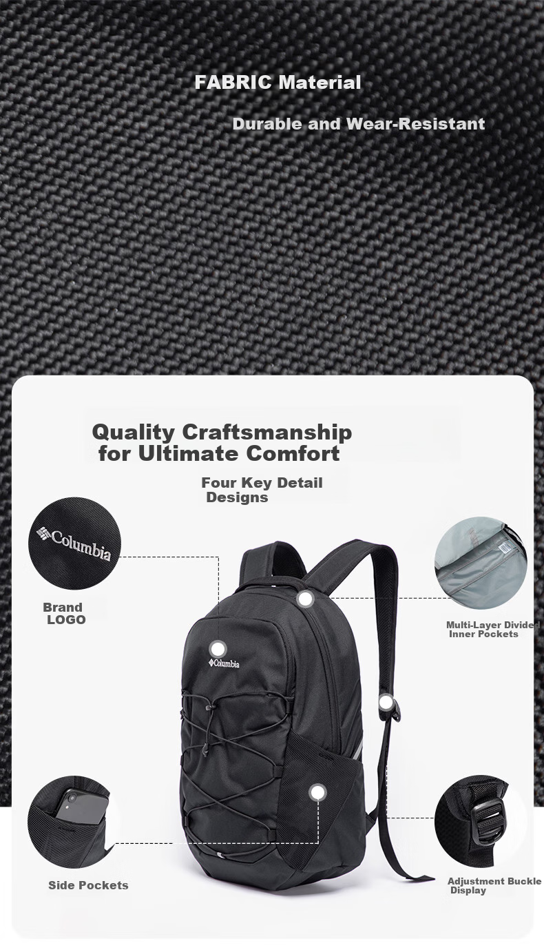 Columbia UU9096 278 Couple's 26L Multifunctional Hiking Travel Backpack 3