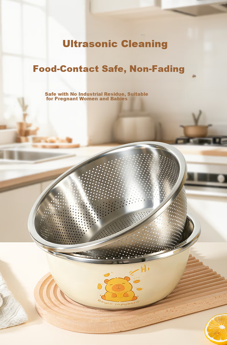 Bayco Stainless Steel Food Grade Mixing Bowl BX27750 15