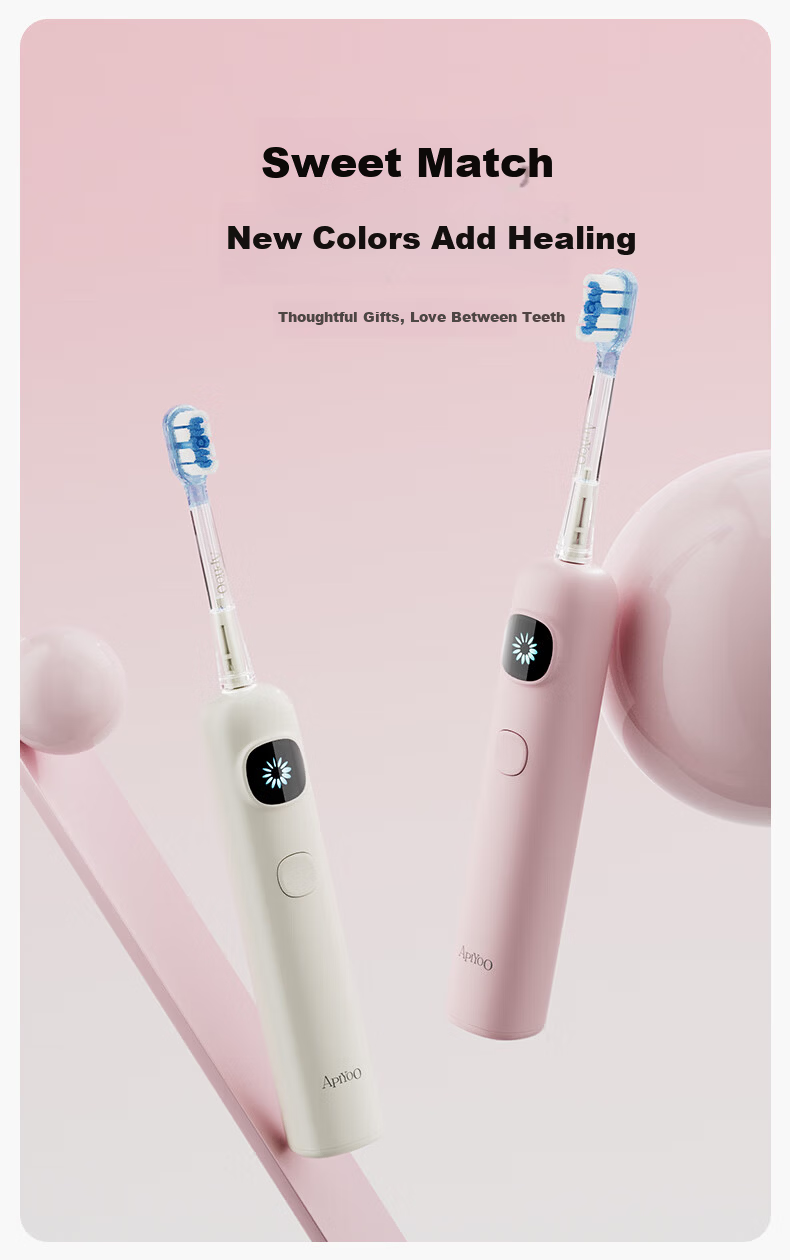 ApiYoo AiYou P9 Pro Adult Sonic and Vibrating Electric Toothbrush Soft Bristles Gum Care Deep Cleaning Adult Couples Students Gift for Boyfriend Girlfriend Birthday Present 11