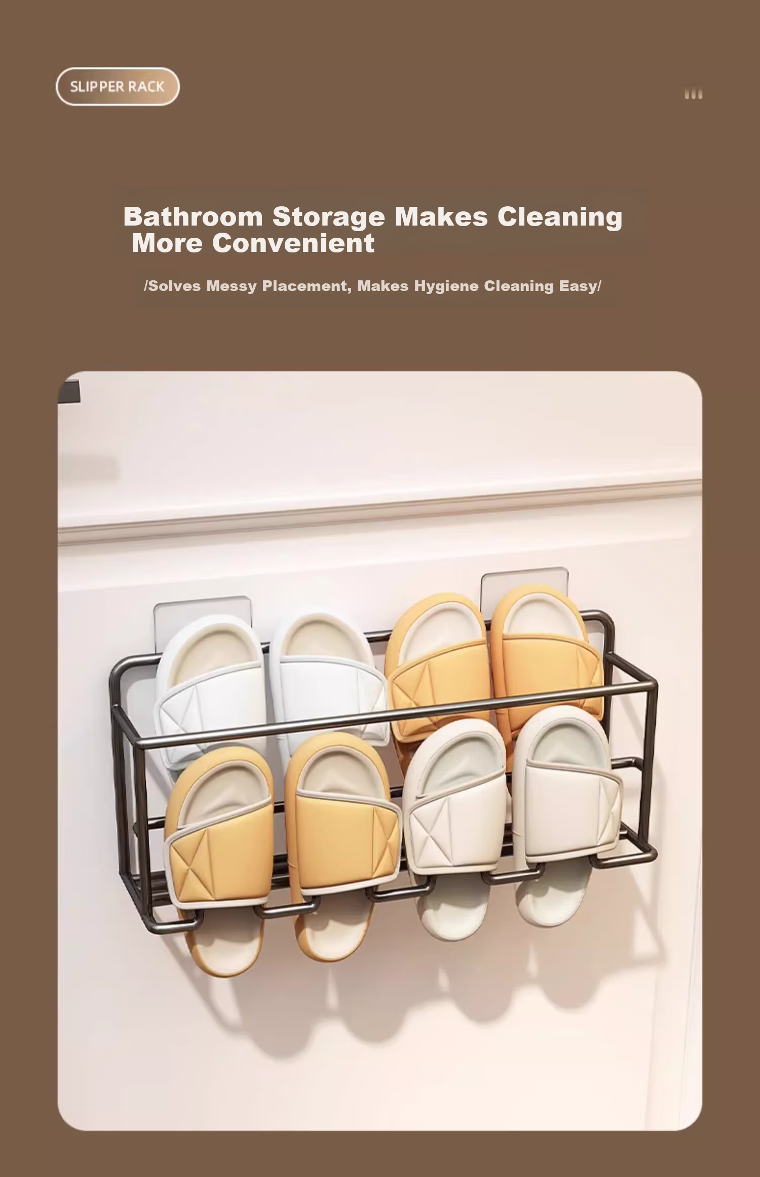 MUYA Over-the-Door Wall-Mounted Shoe Rack Dormitory Simple No-Drill Bathroom Wall Storage Shoe Organizer 11