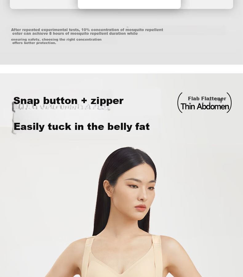 GRACEWELL One-Piece Shapewear Strong Tummy Control Hip Lift Postpartum Waist Trainer Seamless Body Shaping Slimming Suit Women Black 2X 4