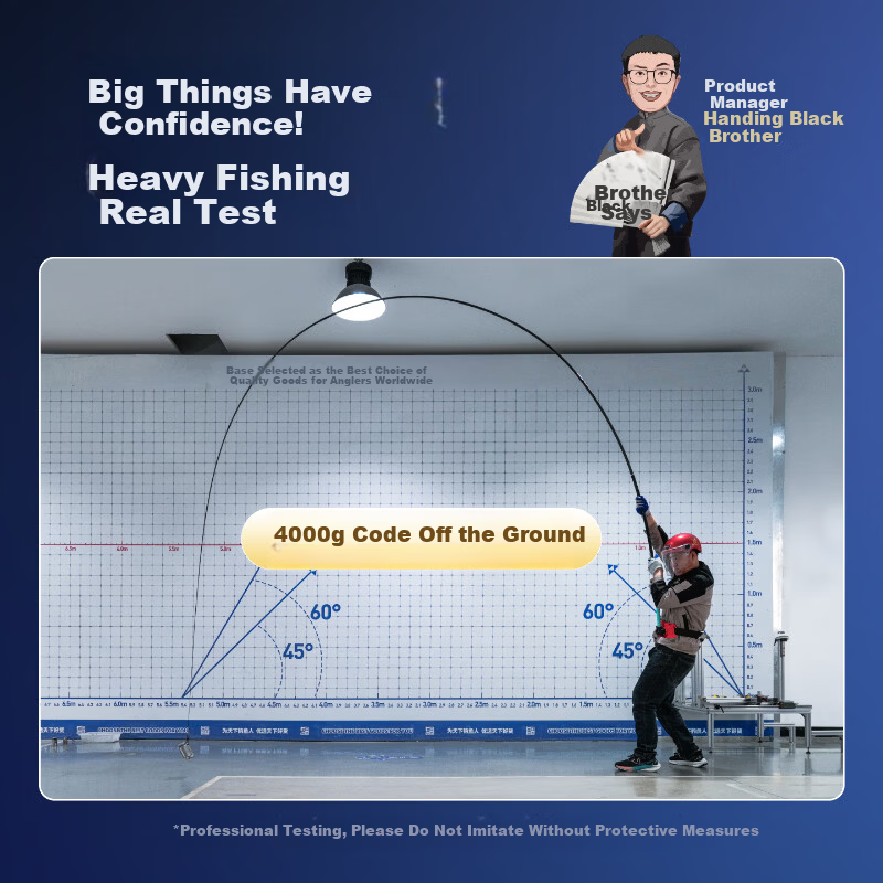 Handing Ultra-Light Heavy Duty Fishing Rod Carbon Fiber 10m