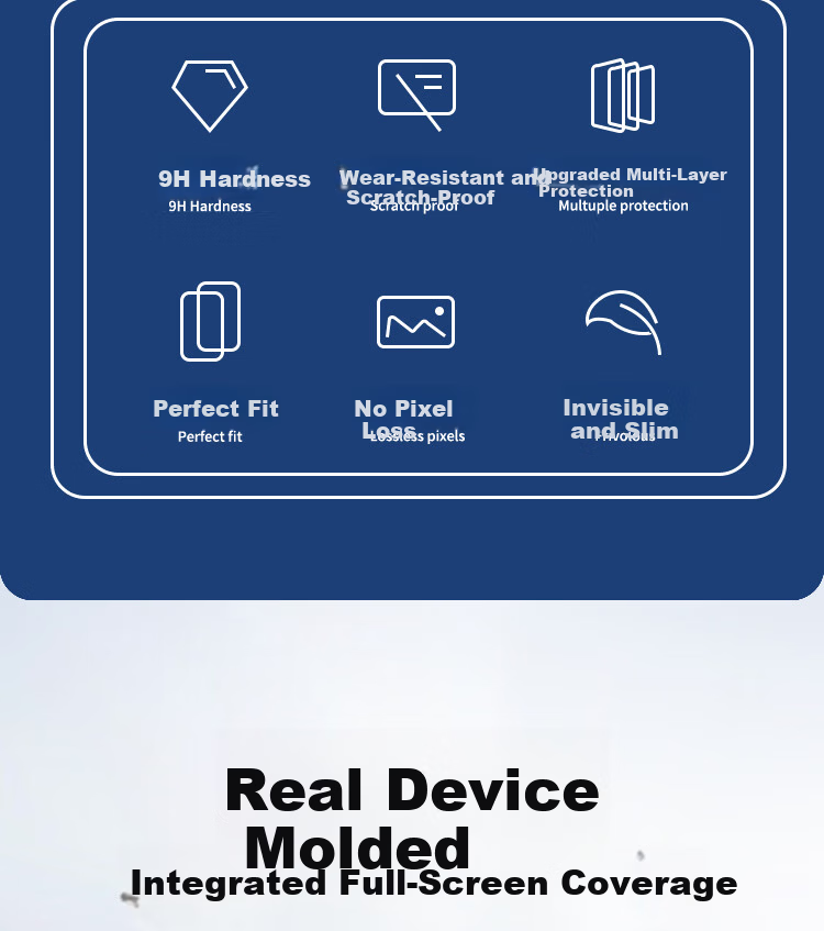 ESCASE [Quick Application Box] Camera Lens Protector for Vivo IQOO Neo 11, AR Anti-Scratch Tempered Glass Film, Ultra-Thin Full Coverage Glass Film for Camera, New Model 3