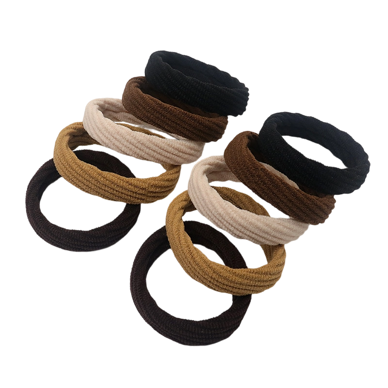 Beauty Note High Elastic Hair Tie for Women, Hair Band, No Hair Damage, Rubber Band, Student Hair Accessory for High Ponytail and Bun