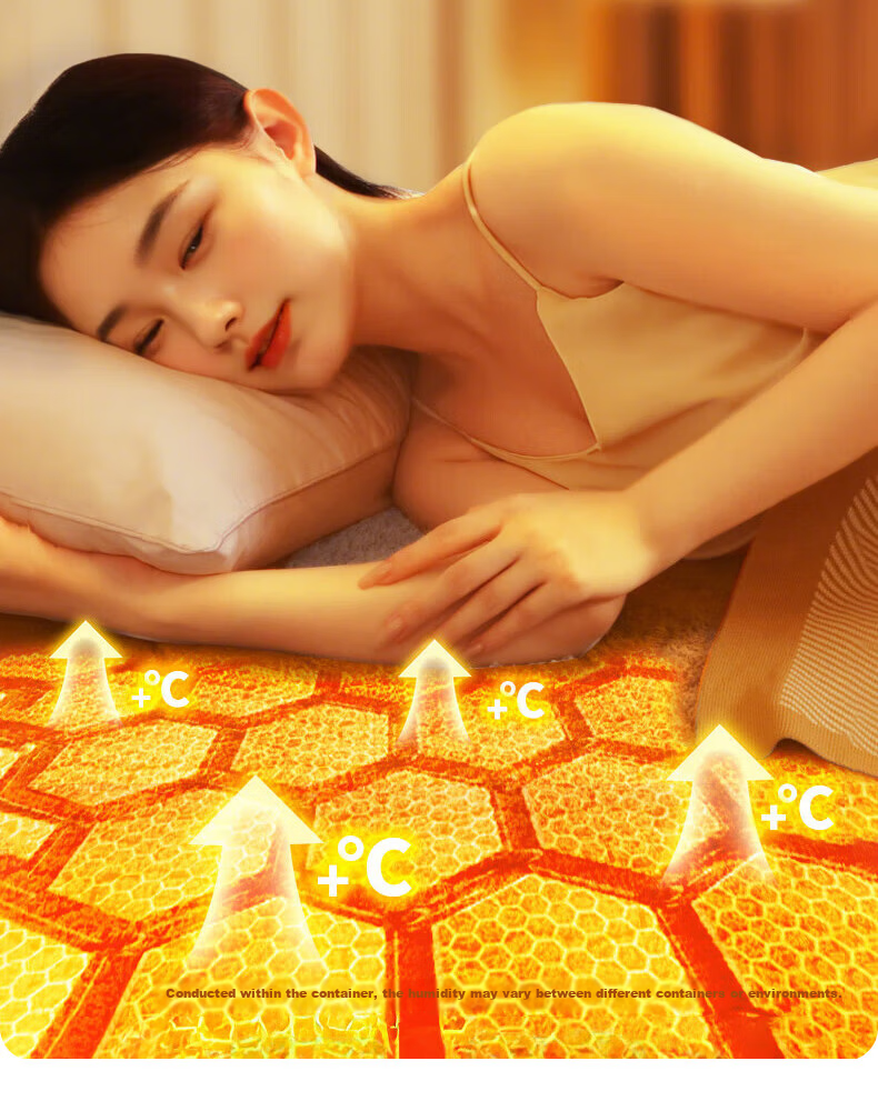 CHIGO Graphene Waterproof Single Electric Heating Blanket 1.8x0.9m High Temperature Power-off 3C Certified Dormitory Use 6