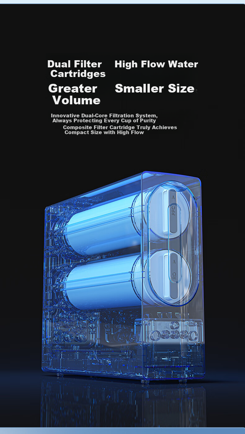 MeiLing 800G Household Water Purifier Dual Outlet Direct Drinking Water Machine Long-lasting RO Reverse Osmosis Under-sink Tap Water Filter Pure Water Machine ME-DR80420 6