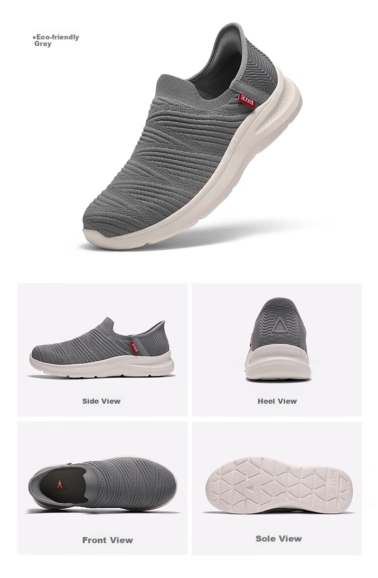 Zulijian Authentic Elderly Men's Shoes 2026 Spring Summer New Breathable Mesh Casual Slip-On Non-Slip Cloth Shoes for Dad 9