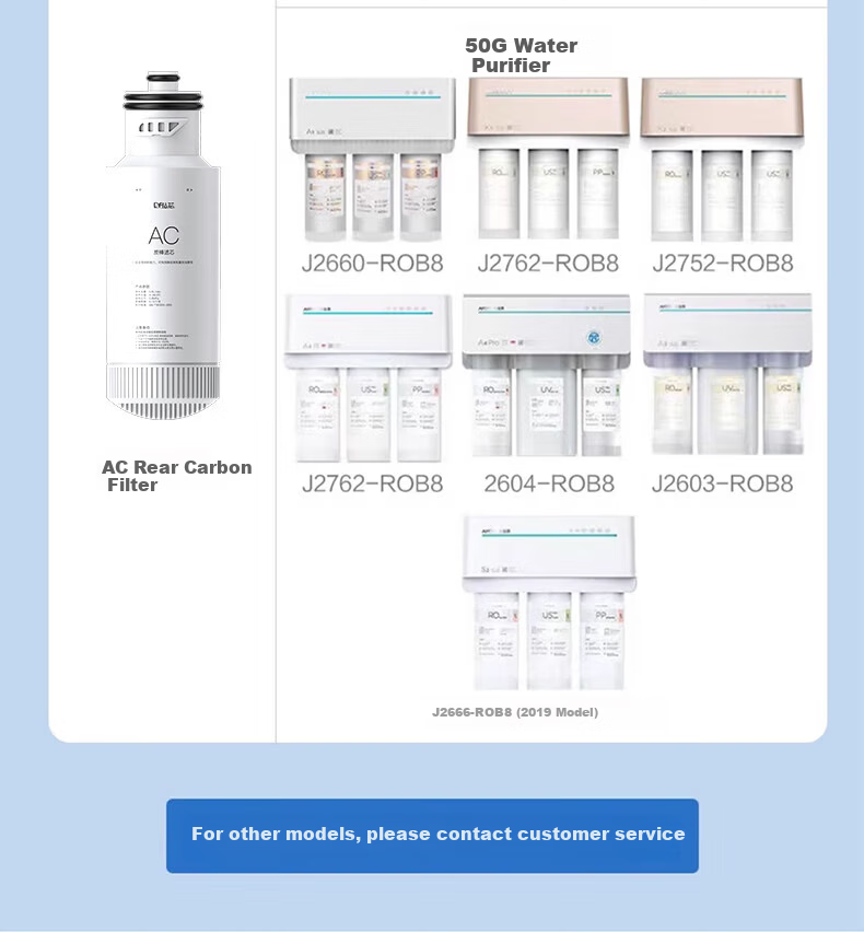 Zuanxin Compatible with Angel Water Purifier Filter Cartridge Universal Zhao Filter Cartridge J2730-ROB60d/J2865-ROB75 J2865-ROB75 [Zhao 500G - Complete Set of Three] 10