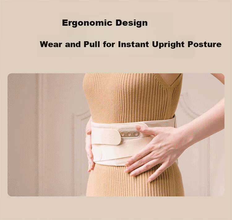 Breo Y3 Waist Massager Warm Palace Belt Menstrual Care Waist Protector Heat Therapy Relieves Back Pain Gift for Men, Women, Parents - Recommended by Sun Yingsha 5
