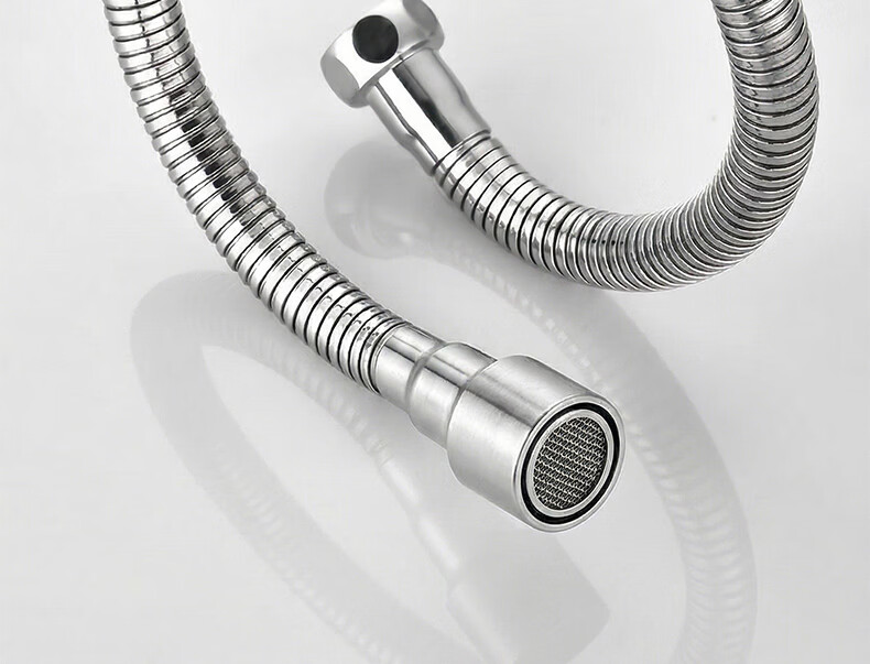 KEGOO Faucet Extender Universal Splash-Proof Connector Filter Aerator Swivel Extension Hose Universal Nozzle K5153 10