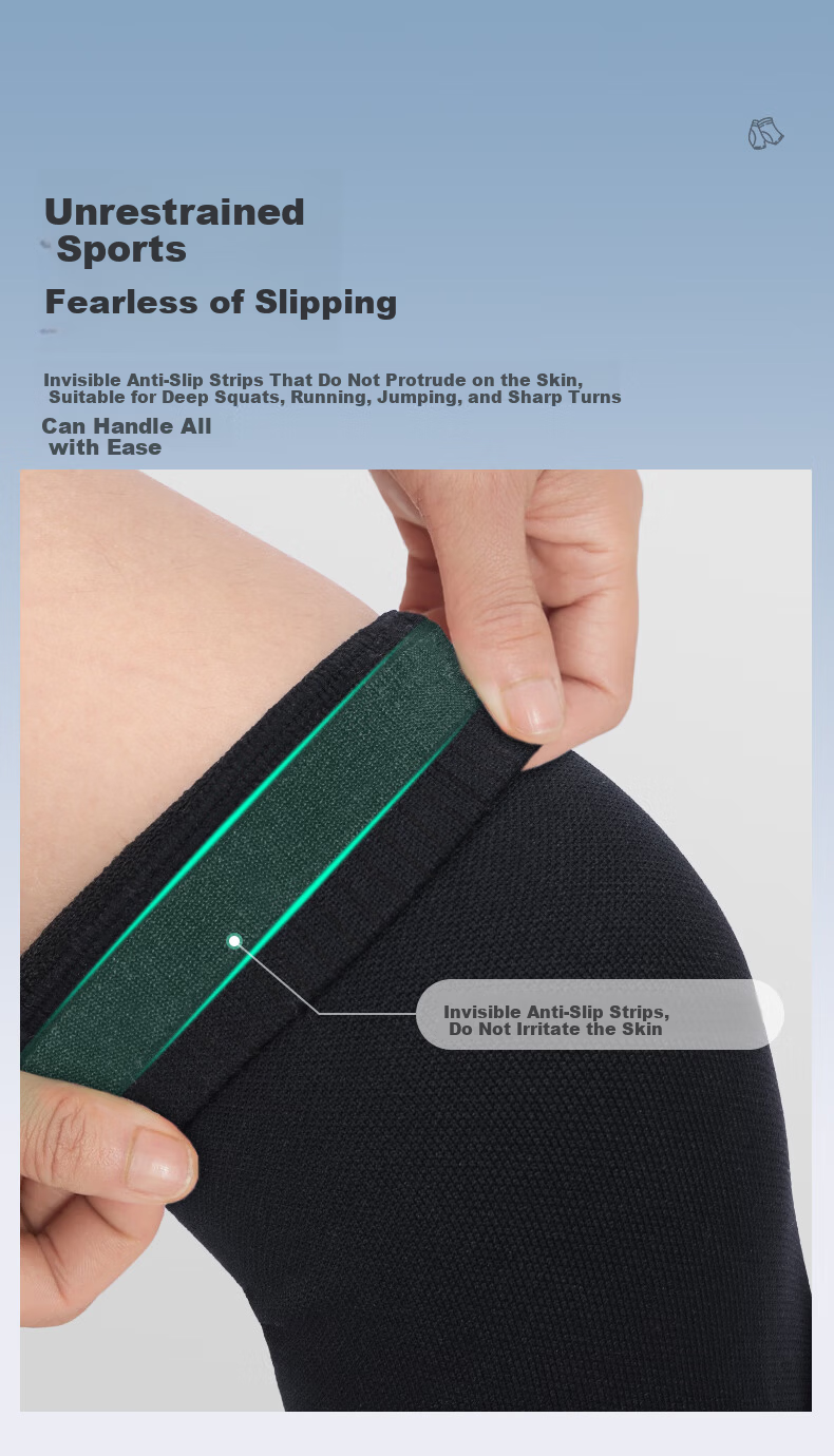 LI-NING Summer Thin Knee Brace for Running Men and Women, Meniscus Injury, Effusion, Synovitis, Joint Pain 10