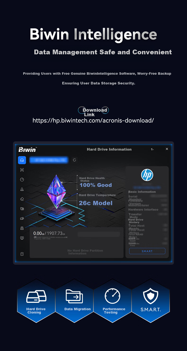 HP 512GB SSD M.2 NVMe EX900 Plus Series (Gaming Upgrade Edition) 5