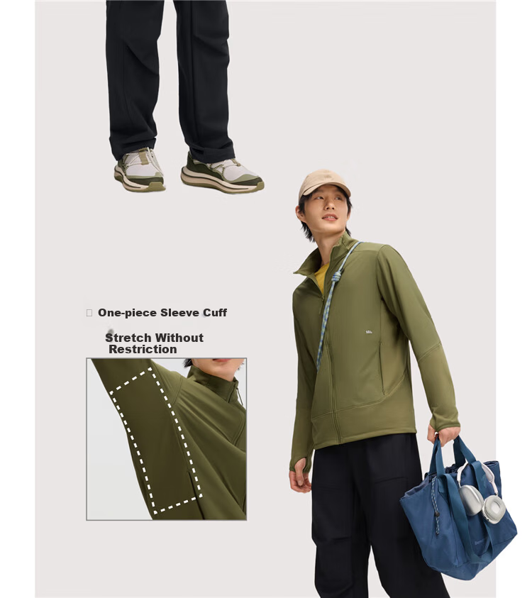 Beneunder Men's Jacket Windproof Fleece Liner Outdoor High Elasticity PM132 Dusk Black L 26