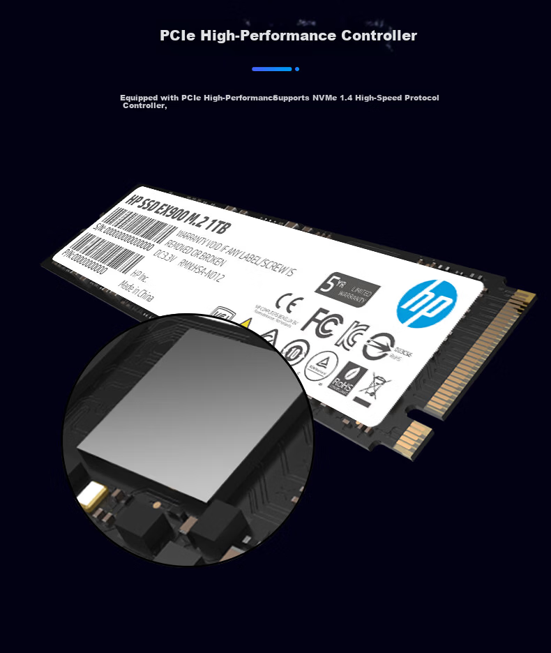 HP 1TB SSD M.2 NVMe EX900 Plus Series (Gaming Upgrade Edition) 8