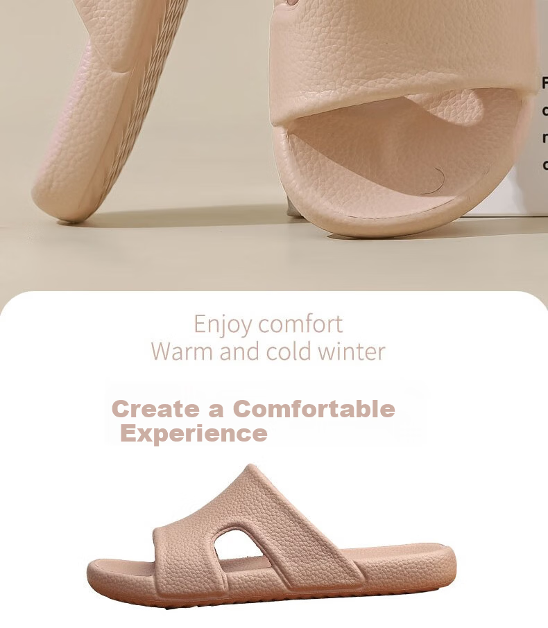 Huamei Jianbu Soft Cool Slippers Unisex Premium Indoor Outdoor Bathroom Non-Slip Slippers HM500 2