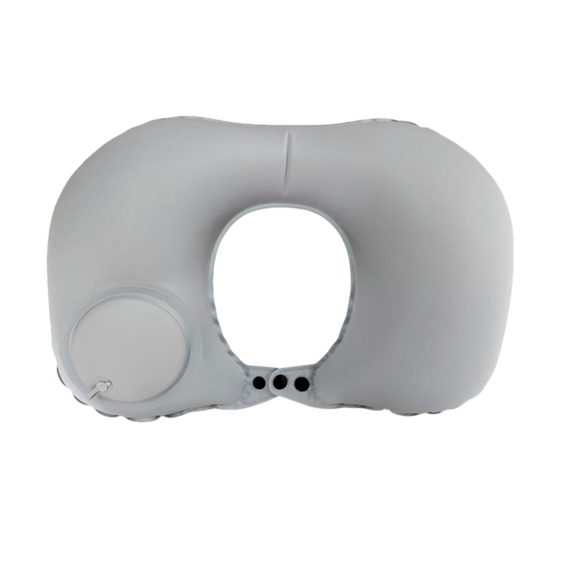 Nanjiren Inflatable U-Shaped Travel Neck Pillow Portable Headrest for Airplane High-Speed Train and Train