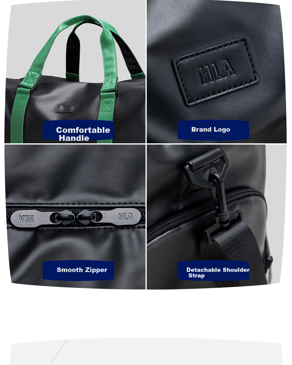Hailan Home Travel Bag Hand Carry Luggage Bag Men and Women Sports Fitness Bag Short-distance Business Trip Luggage Bag Large Capacity Travel Bag 10