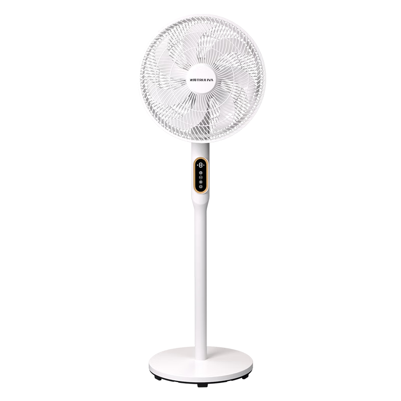 Qinyuan Breeze Series DC Inverter Floor Fan Circulating Fan Level 1 Energy Efficiency Home Integrated Adjustable Soft Wind Silent Remote Control Electric Fan PF-341A