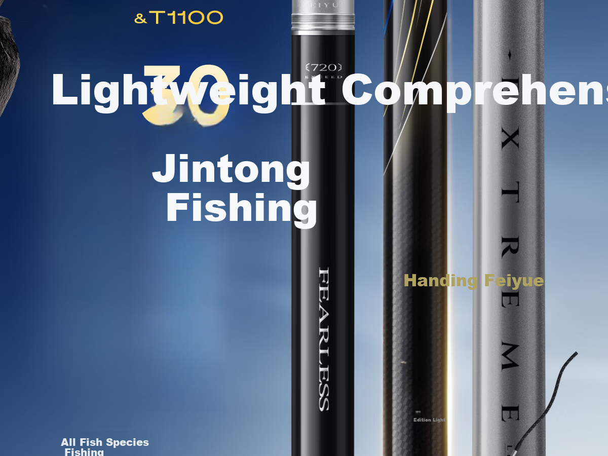 Handing Feiyue Fishing Rod, Handheld Ultra-Light Composite Rod, Platform Fishing Rod, Ultra-Light Fishing Pole, Handheld Carbon Fiber Small Composite Fishing Rod, 6.3m 6