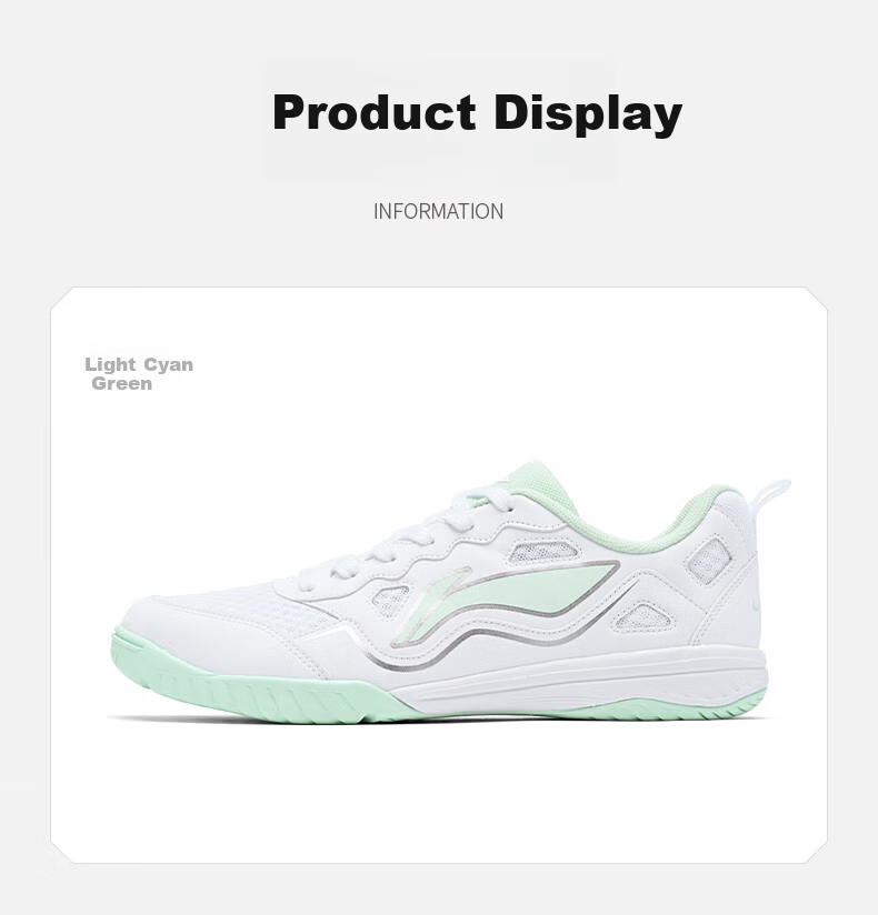 LI-NING Professional Table Tennis Shoes Eagle Eye 2.0 Unisex Competition Non-Slip Breathable Table Tennis Sports Shoes 8