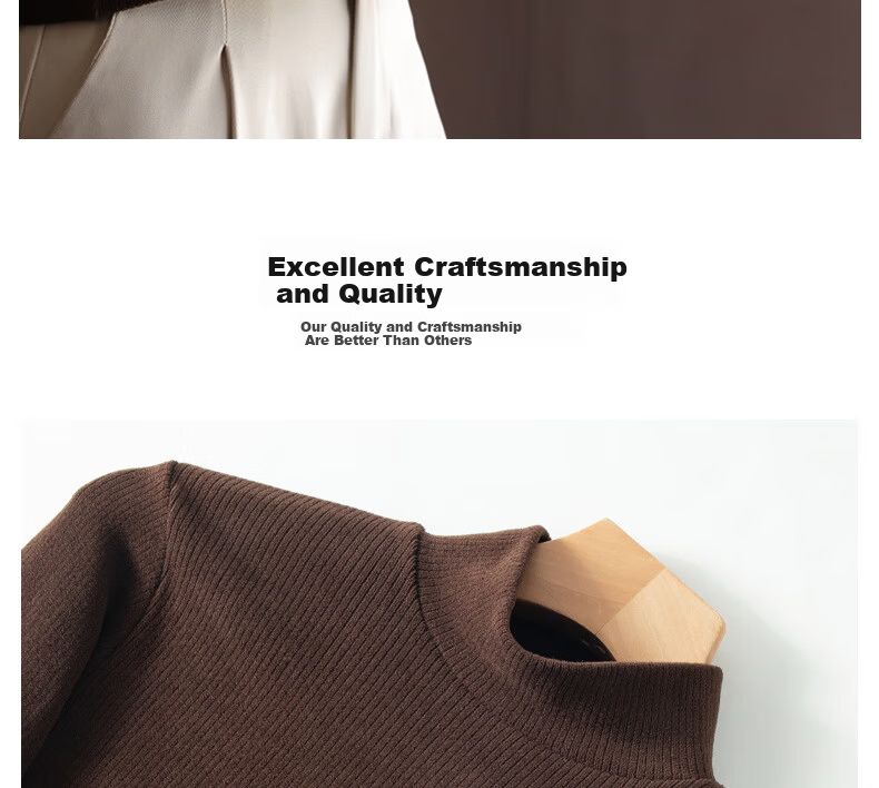 MiiOW Women's Half Turtleneck Fleece-Lined Thickened Base Shirt 2025 New Autumn Winter Warm Inner and Outer Wear Top 12