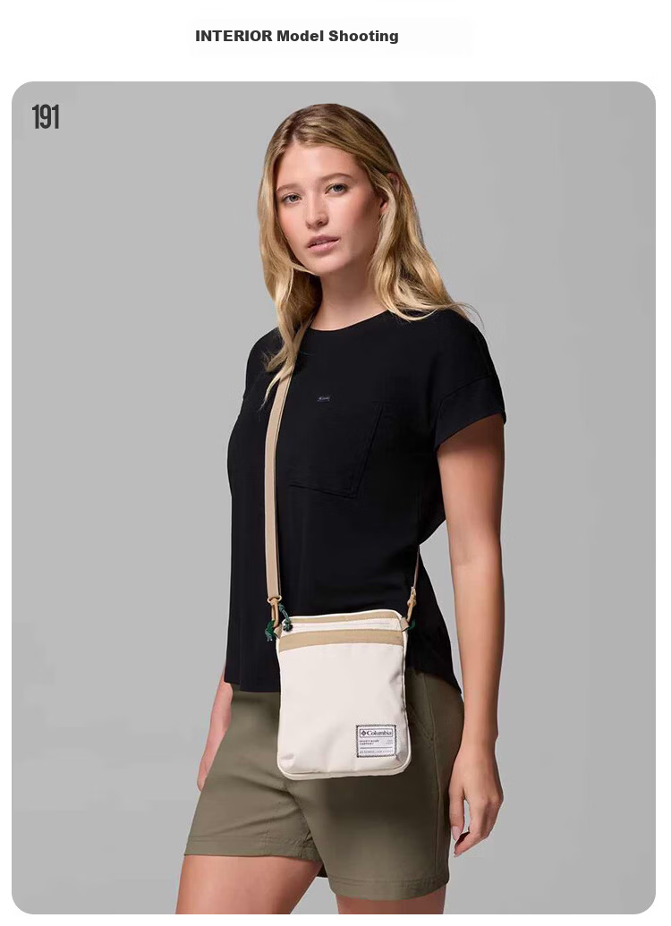 Columbia Unisex Shoulder Bag 3L Lightweight Crossbody Sports Outdoor Spring Summer 2026 New UU1979 191 5