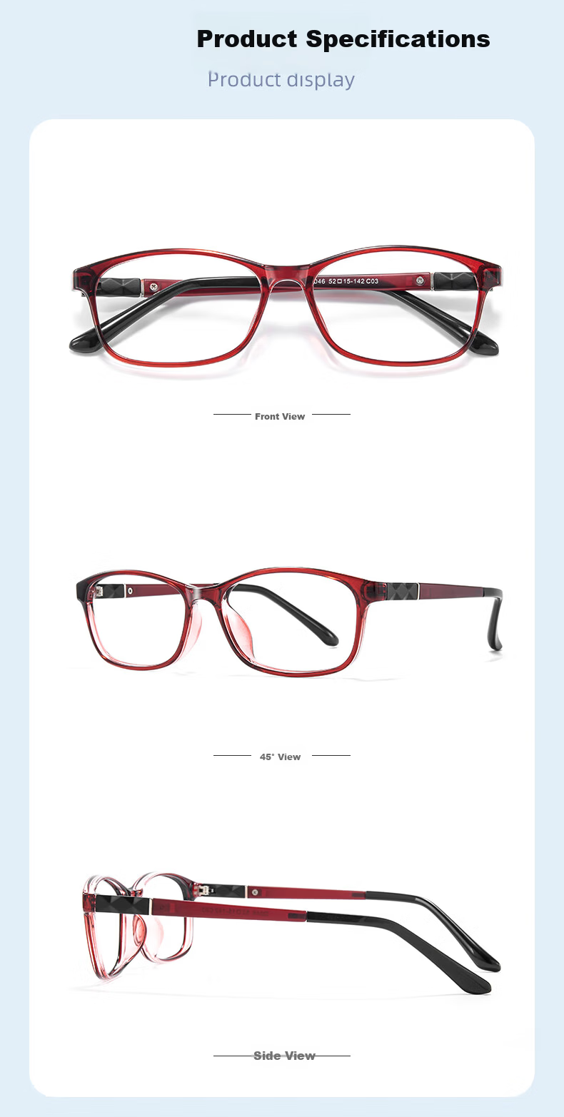 Yupintang Reading Glasses for Men And Women, Stylish Black Frame, High Definition Anti-Blue Light, Sold by JD Flagship Store, Authentic Product, 250 Degrees, Father's Day Gift 17