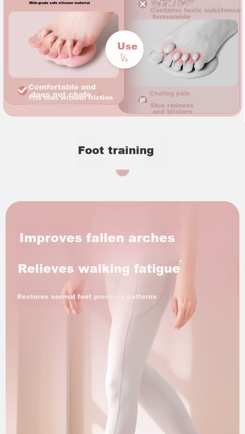 Yottoy Arch Trainer Foot Exerciser for Plantar Fasciitis Hallux Valgus Flat Feet Arch Collapse Leg Slimming Device Celadon Blue 3