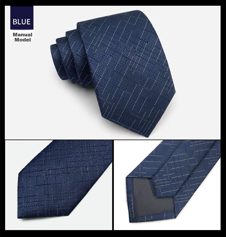 FitonTon Wedding Annual Meeting Tie Hand-Tied Men's Suit High-End Workplace Business Shirt Gift Box New Year Valentine's Day Gift 12