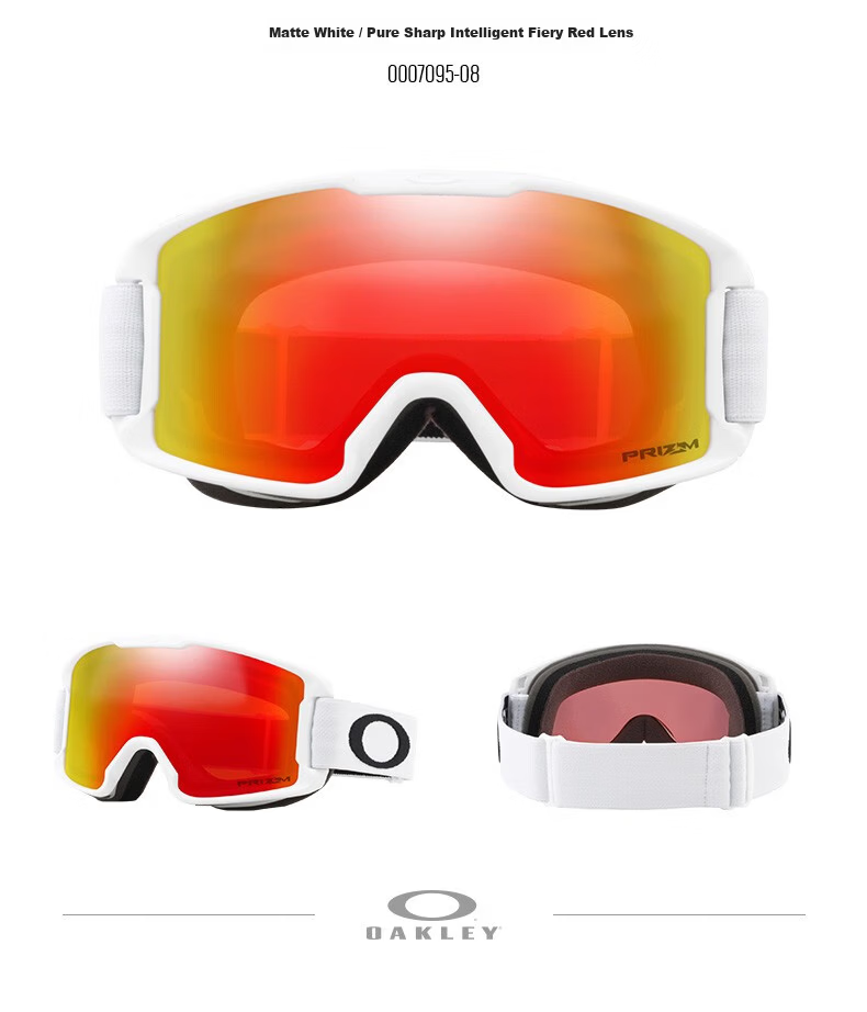 OAKLEY Oakley Ski Goggles for Kids Women's Ski Gear Prizm Sapphire Blue 0OO7095-34 9
