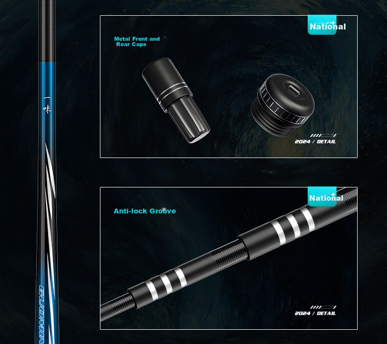 Yiwei Huashi National+ Fishing Rod Entry-Level Composite Rod for Crucian Carp and Carp 7.2m National+ Fishing Rod 15