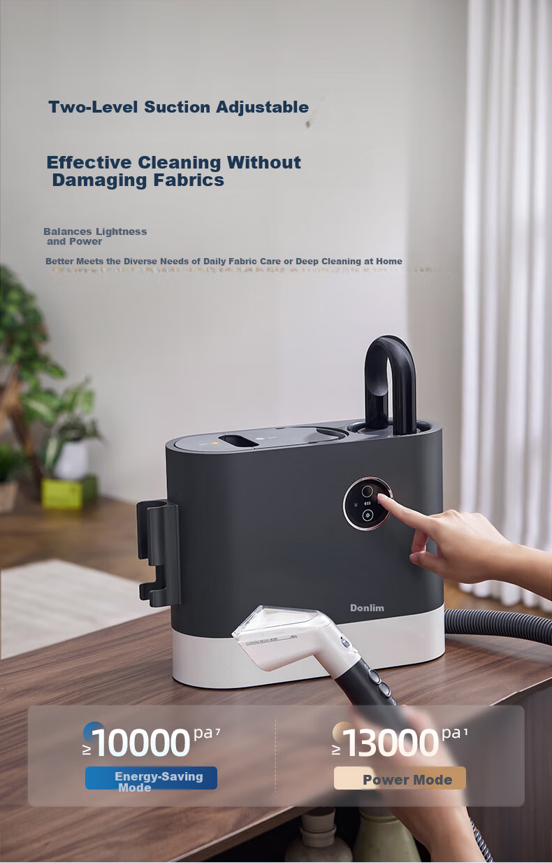 Donlim [8% Off for Top Streamers] Multifunctional Cleaning Machine with Strong Suction for Home Use, Self-Cleaning DL-6940 Dabu 3901 Wireless Upgraded Versio 11