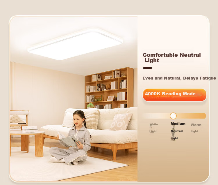Haishibao Ceiling Light Living Room Main Light Full Spectrum Eye Protection LED Simple Fixture 30㎡ Suitable 150W All-Inclusive Price 51