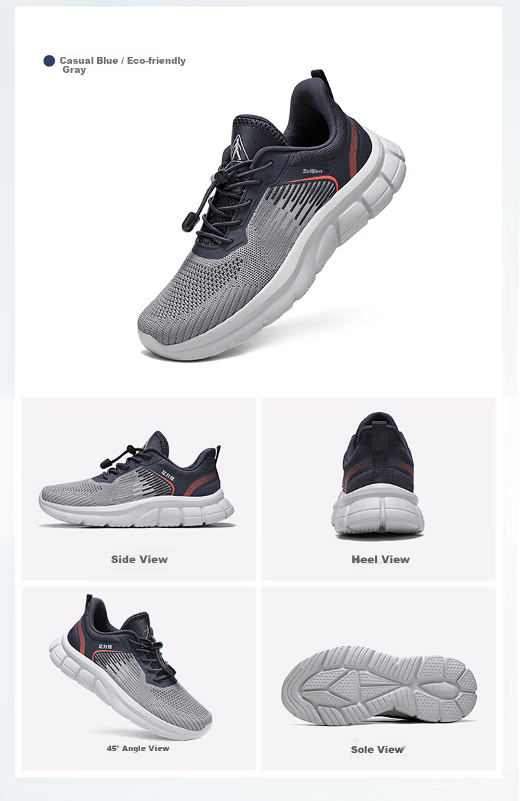 Zulijian Elderly Women's Shoes 2026 Slip-On Breathable Mesh Outdoor Non-Slip Sports Casual Shoes for Mom 11