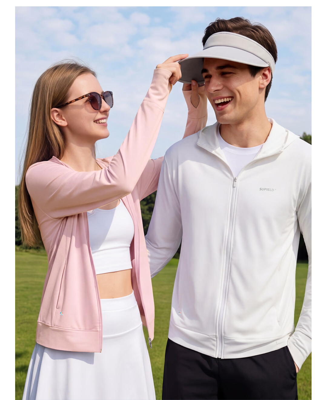 SUPIELD Full Spectrum UV Protection Jacket Professional Anti-UV Spring Summer Unisex Sun Protection Coat Optical White M 12