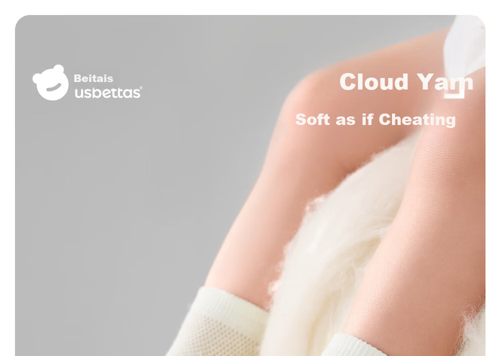 Betis Children's Socks 5-7 Years Summer Mesh Breathable Boys and Girls Short Socks Soft High Elastic Comfortable Baby Ankle Socks 3