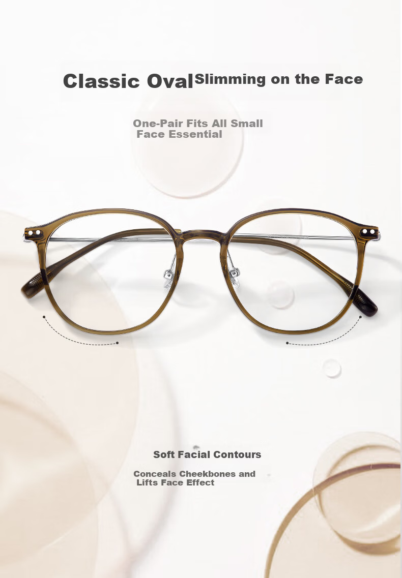 LOHO Photochromic Prescription Sunglasses Ultra-Light Brown UV Protection Optical Glasses 11