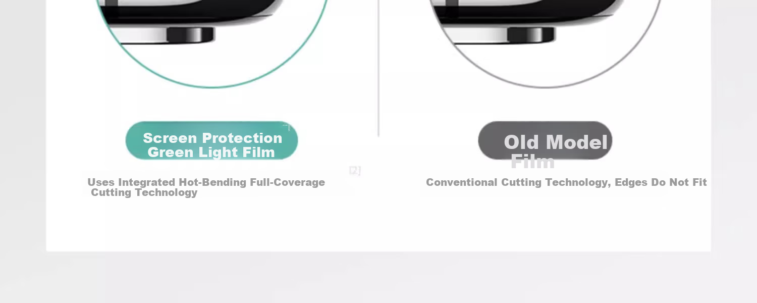 DIVI [Value Pack of 2] Tempered Glass Screen Protector for Apple IPhone 12 Pro Max, Eye Protection Anti-Blue Light Full Coverage Glass Shatterproof Protective Film 12