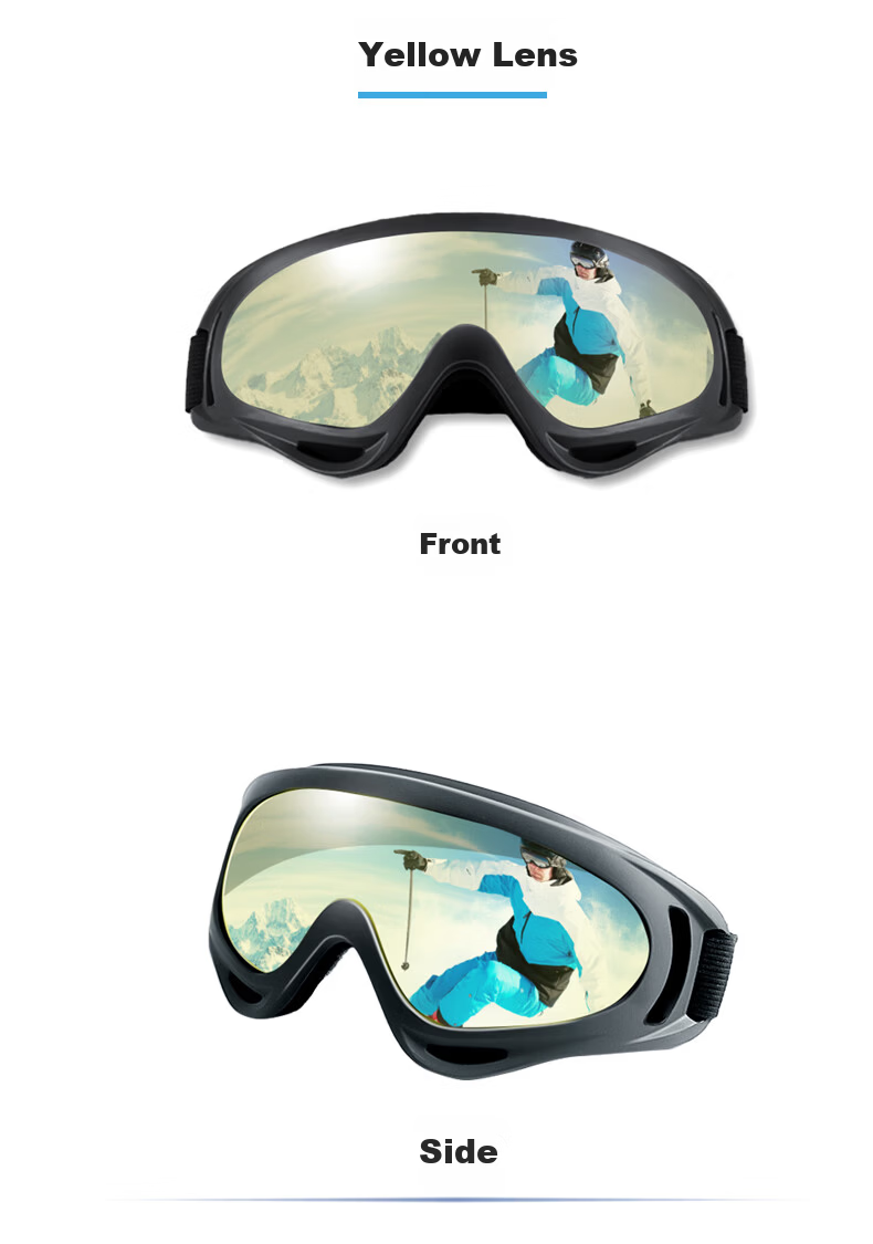 DRATRA Ski Goggles Windproof Glasses Mountaineering Snow Goggles Kids Ski Glasses Dustproof Snow Gear 5