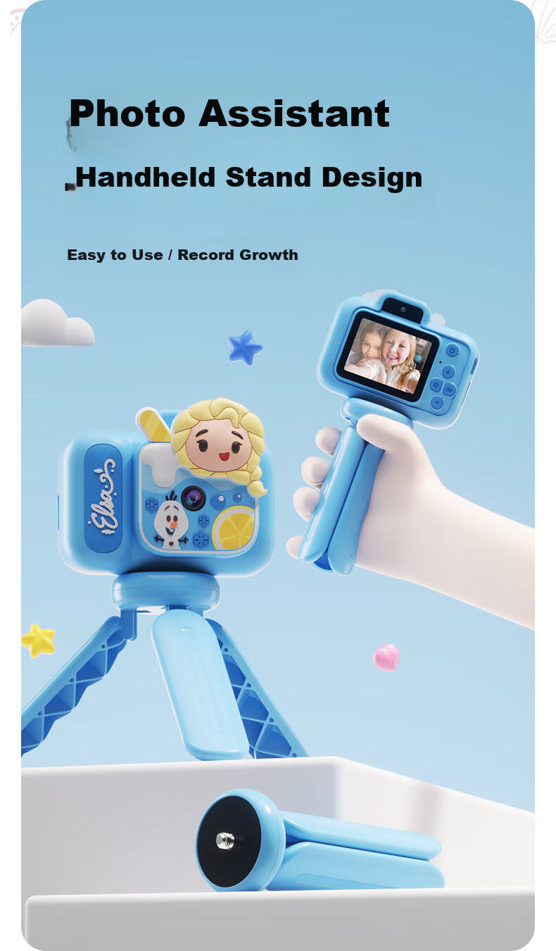 MAQUCC Disney Kids Camera Minnie 32GB for Girls Ages 6-14 Birthday Gift Student Practical Premium Souvenir K78 4