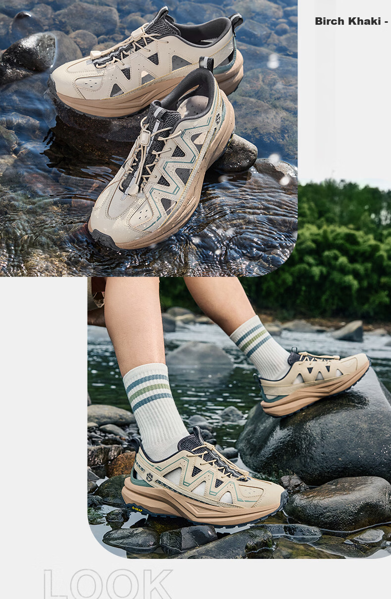 Jordan Men's Summer New Slip-On Water Shoes Lightweight Breathable Outdoor Hollow Casual Sneakers 16