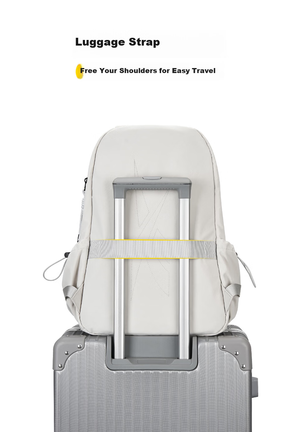 Reebok New Men's Sports Casual Large Capacity Backpack for High School and College Students Commuter School Bag Women Ginger Yellow 8