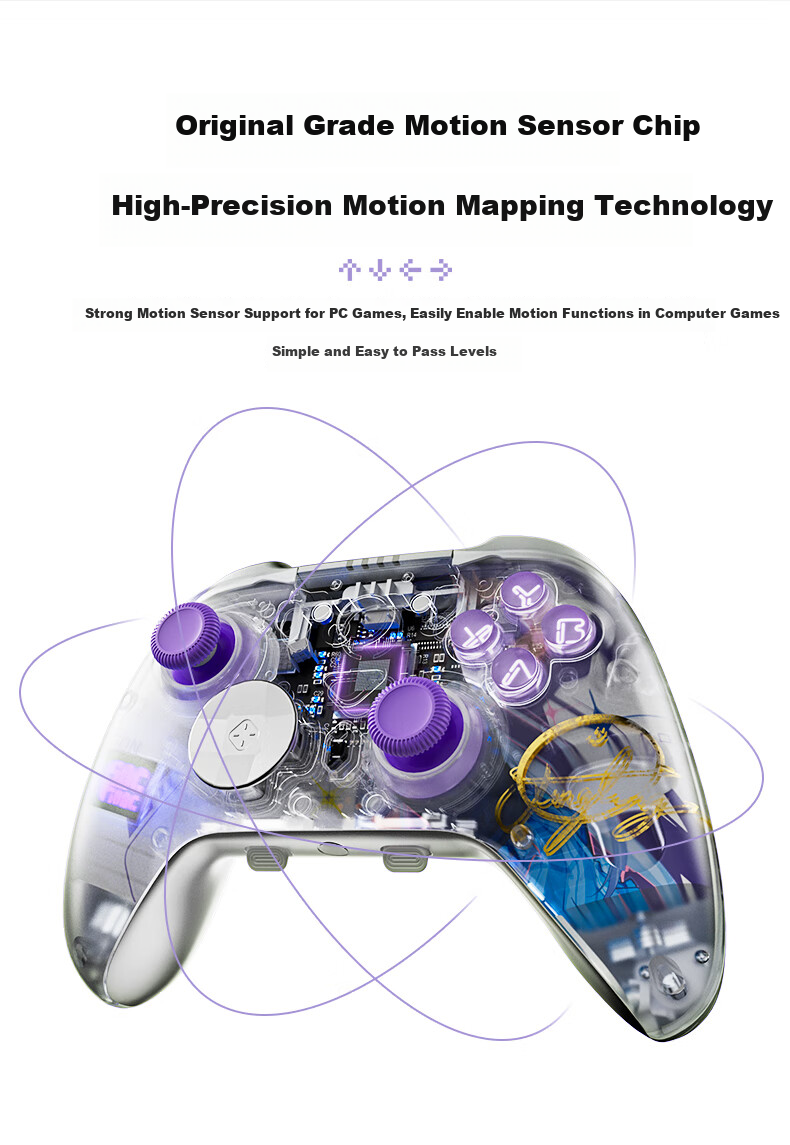 Aolion Aos Lion Dasheng 3 Game Controller Horizon 6 PC Steam Macro Programming Switch 2 Black Myth Wukong NS 2nd Gen iPad Android iOS Mobile Tablet 13