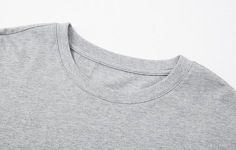 Demana [Comfort 180G Pure Cotton] Summer Simple Style Letter Print Loose Fit Women's 5-Sleeve T-Shirt 27