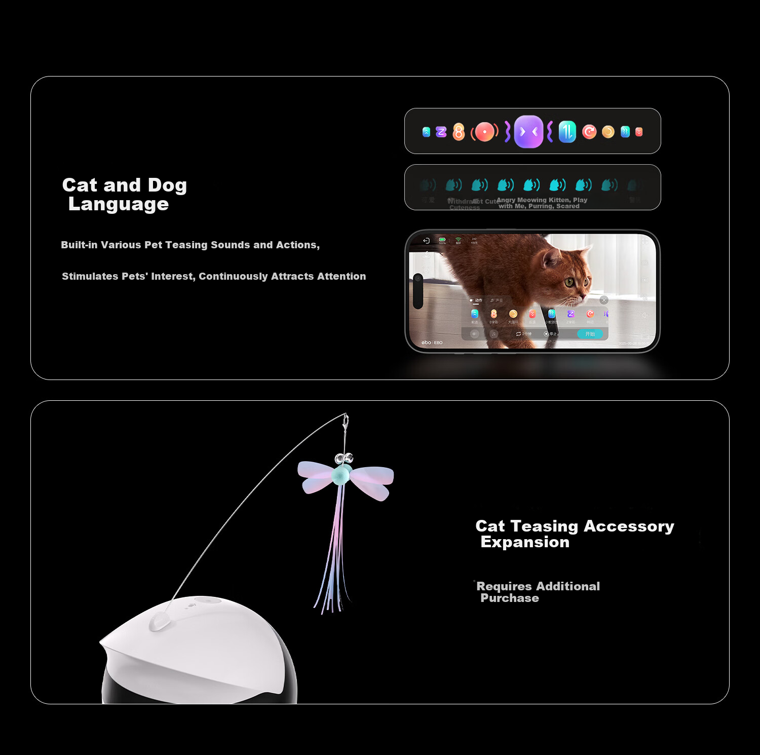 Enabot EBO Air 2 Plus Whole Home Mobile Surveillance Camera Video Call Elderly Children Pet Monitoring EBO AI Companion Robot [Liumu White] 29