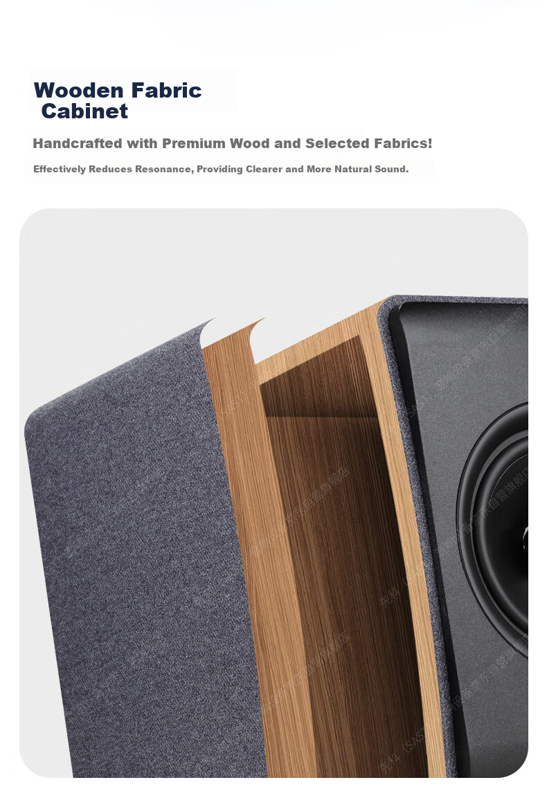 SAST Home Theater HIFI Bluetooth Speaker System for Living Room, Computer Desktop Audio, Audiophile-Grade 2.0 Subwoofer Set with Professional Microphones N26 9