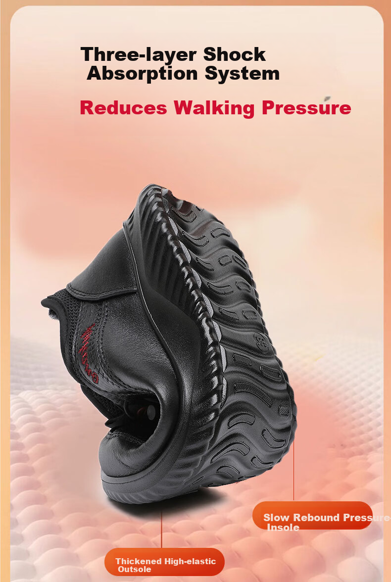 Anglerfish Old Beijing Women's Cloth Shoes Cotton Shoes Winter Warm Fleece Thickened Cotton Boots Casual Mom Shoes A8005 Red 35 3