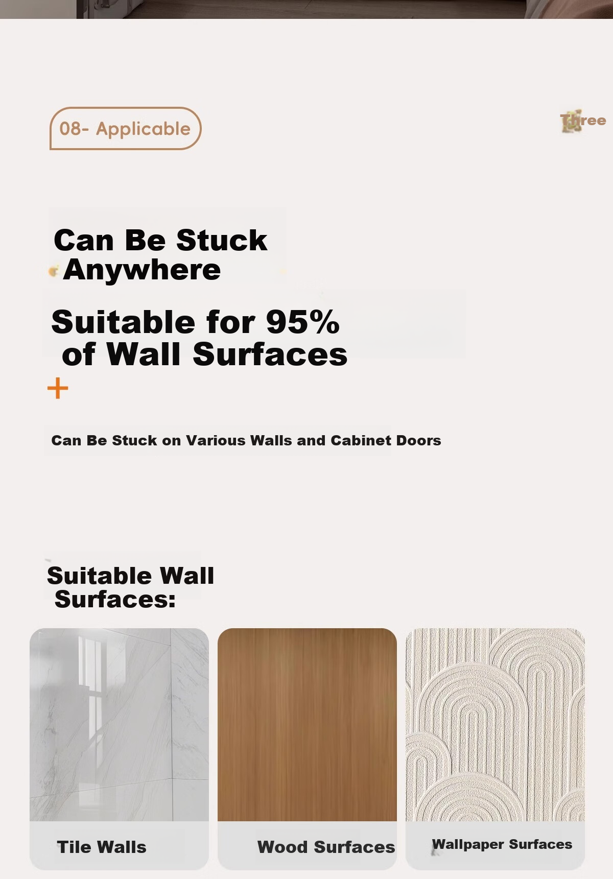 Millennium Huafu Self-Adhesive Wall Mirror Full-Length Bedroom Makeup Hanging Dressing Mirror 40*120cm 21